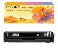 Ensemble de Cartouches de Toner Compatible CRG-075 CRG-075K CRG-075C CRG-075M CRG-075Y Fonctionne pour Canon Les imprimantes LBP646cdw 647Cdw MF662cdw 664Cdw 665Cdw 667Cdw Haute capacité 1*Black