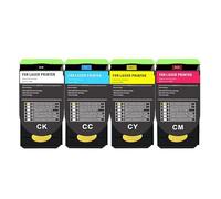 Ensemble de Cartouches de Toner compatibles avec Les imprimantes Lexmark CS310, CS310n, CS310dn, CS410, CS410n, CS410dn, CS410dnt, CS510, CS510de et CS510dte(1SET)