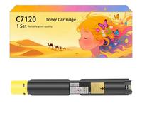 Ensemble de Cartouches de Toner Haute capacité Compatible 006R01828 006R01829 006R01830 006R01831 pour Xerox Les imprimantes VersaLink C7120 C7125 C7130 Presse Couleur numérique 1*Yellow