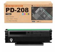 Ensemble de Cartouches de Toner Haute capacité PD-208 Compatible, Fonctionne avec Les imprimantes pour Pantum P2508, M6508, M6558 et M6608, Couleurs Vives à Haut rendement 1*Black
