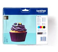 Ensemble de cartouches d'encre Brother MFC-J4410DW/MFC-J4510DW Original - Noir, Cyan, Magenta, Jaune (4 unités)