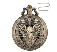 Ensemble de Cas de Montre de Poche - Support en gravé pour Sept, l'atmosphère de Jeu de rôle Encourage l'action de l'histoire, Jeux de société familiaux adaptés pour