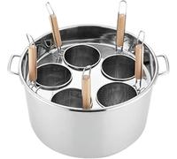 Ensemble de casseroles à pâtes 4/5 trous, casserole à pâtes en acier inoxydable et panier-filtre, ustensiles de cuisine pour la maison, la cuisine, le restaurant, l'outil de cuisson commercial