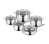 Ensemble de casseroles - BERLINGER HAUS - BH-6660 - Acier chrome-nickel - 5 pièces - Induction