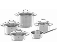 Ensemble de casseroles Fissler SAN FRANCISCO avec couvercles en verre 5 pièce...