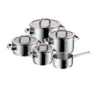 Ensemble de casseroles - WMF - Fonction 4 - 5 pièces - Couleur gris - Accessoires de cuisine