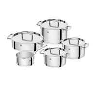 Ensemble de Casseroles - ZWILLING - Passion - Acier Inoxydable - 5 Pièces - Design Sophistiqué