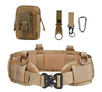 Ensemble de ceinture de combat tactique, Ceinture Molle avec boucle en métal