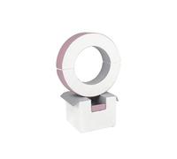 Ensemble de cerceaux 3 blocs blanc gris violet