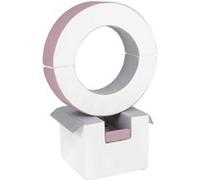 Ensemble de cerceaux 3 blocs blanc gris violet