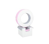 Ensemble de cerceaux 3 blocs blanc rose gris