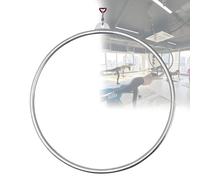 Ensemble de cerceaux aériens pour yoga, acrobatie et gymnastique, résistance testée pour la sécurité et la durabilité, 90 cm