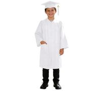 Ensemble de cérémonie Tenue unisexe de graduation Pour Enfants de 2 à 9 Ans Pour Cérémonie de Fin de Année Maternelle Avec Chapeau de Graduation Pour Evenement Scolaire et Fete de Fin de Etudes