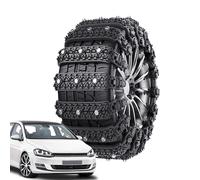 Ensemble de chaîne de pneus de neige - Chaînes anti-dérapage, chaînes automobiles universelles | de roues de traction pour véhicules de tourisme routes glacées hors route pour conduit