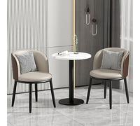Ensemble de chaises basses pour terrasse, café, café, magasin de dessert, salles de négociation et de réception, restaurant, bar - Gris