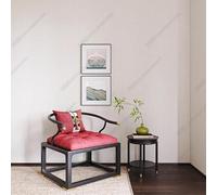 Ensemble de chaises chinoises neuves en bois massif à dossier rond - Chaise de salon de thé zen, chaise de maître et chaise à dossier de style Ming (2 pièces) for salon et maison de thé(Style2)