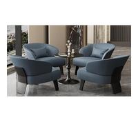 Ensemble De Chaises D'appoint Modernes avec Table, Canapé en Simili Cuir Et Desk en Ardoise for Bureau, Hôtel, Salon - Support Ergonomique Et Design Élégant(Table+4Chair,A)