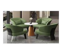 Ensemble De Chaises D'appoint Modernes avec Table, Canapé en Simili Cuir Et Desk en Ardoise for Bureau, Hôtel, Salon - Support Ergonomique Et Design Élégant(Table+4Chair,I)