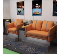 Ensemble de chaises de billard pour salle de jeux, dossier haut et chaises de spectateur rembourrées pour table de billard, bar à domicile et zones de loisirs