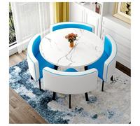 Ensemble de chaises de bureau compactes, combinaison simple et créative de négociation de réception, petit meuble rond pour salle à manger, cuisine, loisirs