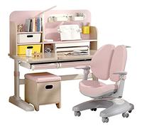 Ensemble de chaises de bureau pour un apprentissage efficace - Bureau d'écriture à domicile et chaise pour étudiants