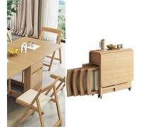 Ensemble de chaises de salle à manger, cuir synthétique et bois massif, meubles élégants pour salle à manger, cuisine, salon, chambre à coucher, bureau