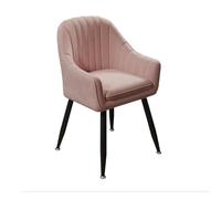 Ensemble de chaises de salle à manger rembourrées modernes avec pieds en métal pour cuisine, salon, réception, chambre à coucher (couleur : J2) Meubles de maison élégants et confortables