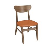 Ensemble de chaises de Table en Bois, Cabine de café Moderne, Tables de chaises avec Bases en métal, Robustes, faciles à Nettoyer for Restaurant, Bistro et Maison(A)