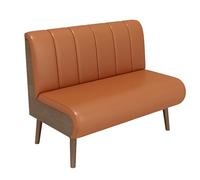 Ensemble de chaises de Table en Bois, Cabine de café Moderne, Tables de chaises avec Bases en métal, Robustes, faciles à Nettoyer for Restaurant, Bistro et Maison(B)