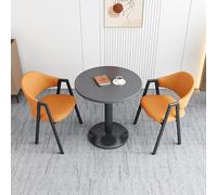 Ensemble de chaises rondes modernes pour réception commerciale, négociation commerciale, table basse pour balcon, salon (couleur :