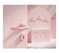 Ensemble de chambre Barbie™ x HEWI B111.000 épaisseur de porte 38 à 48 mm, rose