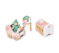 Ensemble de chambre de bébé pour maison de poupées
