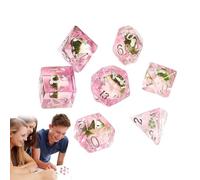 Ensemble de champignons pour champignons | pour les jeux de rôle - Ensemble de jeux de société, ensemble de 7 en résine, petit pour le rôle