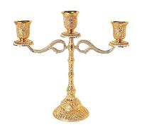 Ensemble de Chandeliers à 5 têtes de Style européen-Bougies élégants à Trois têtes for Mariage, dîner, hôtel et décoration de la Maison(Threeheads)