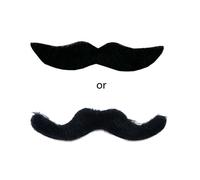 Ensemble de chapeaux de magicien vintage, fausse moustache et nœud papillon, style Modern Times, bonnet