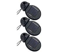 Ensemble de charge solaire de rechange résistant aux intempéries - Rotation - Panneau PV facile à utiliser pour éclairage extérieur - Accessoires d'éclairage extérieur à suspendre