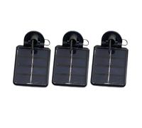 Ensemble de charge solaire de rechange résistant aux intempéries - Rotation - Panneau PV facile à utiliser pour éclairage extérieur - Accessoires d'éclairage extérieur à suspendre