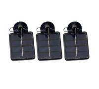 Ensemble de charge solaire de rechange résistant aux intempéries - Rotation - Panneau PV facile à utiliser pour éclairage extérieur - Accessoires d'éclairage extérieur à suspendre
