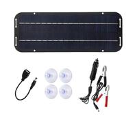 Ensemble de chargement de panneaux solaires monocristallins facile à transporter avec charges solaires flexibles à haute efficacité pour le camping en plein air