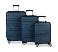 Ensemble de Chariots - BENCH - Escape Trolley-Set - 3 Tailles - Coque Rigide - 4 Roulettes Silencieuses