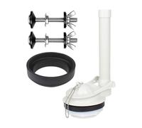 Ensemble de chasse d ' eau de toilette en deux pièces, ensemble de remplacement de 3 pouces avec joint d ' étanchéité, clapet et matériel de pour l ' entretien de la salle de bain, assemblage de de