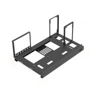 Ensemble De Châssis De Carte Mère - Case De Plate-Forme GPU, Porte-Mine Légère | Support en Aluminium À Cadre Ouvert, Conception De Refroidissement par Flux d'air, Support De Plate-Forme D'extraction