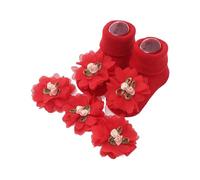 Ensemble de chaussettes à fleurs en dentelle, bandeau et chaussettes pour bébé, parfait pour les fêtes de princesse et les séances photo de nouveau-nés, pour nouveau-né, cheville pour fille,
