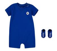 Converse Kids Lil Chuck Short Sleeve Jumpsuit Bleu 3 Months Garçon
