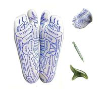 Ensemble de Chaussettes de Réflexologie, Chaussettes de Réflexologie, Chaussettes de Massage pour Réflexologie des Pieds Pour Réflexologie des Pieds (Femme 35~39)