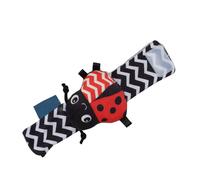 Ensemble de chaussettes hochet douces pour bébés, en peluche élastique, jouets pour les pieds et les