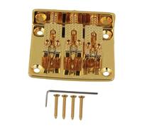 Ensemble De Chevalets De Guitare Cordier De Chevalet Plaqué Or Chromé Pour Guitare 3 Cordes Cigar Box