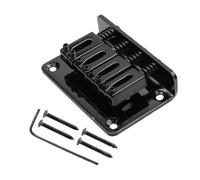 Ensemble De Chevalets De Guitare Ukulélé 60 Mm À Chevalet Fixe Petite Guitare Électrique À Quatre Cordes(Black)