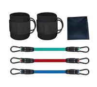 Ensemble de chevilles - Entretien de la maison facile avec un équipement léger et peu encombrant, lignes de cordon extensible de 32 cm, sac de rangement portable en maille, tissu - pour l'entraînement