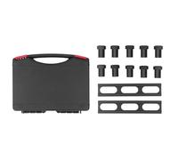 Ensemble de chien de banc pour le travail du bois |Paquet de 10 butées de rabotage en aluminium pour arrêter de glisser |Pinces d'établi MFT à ajustement précis |Accessoires de (19mm)